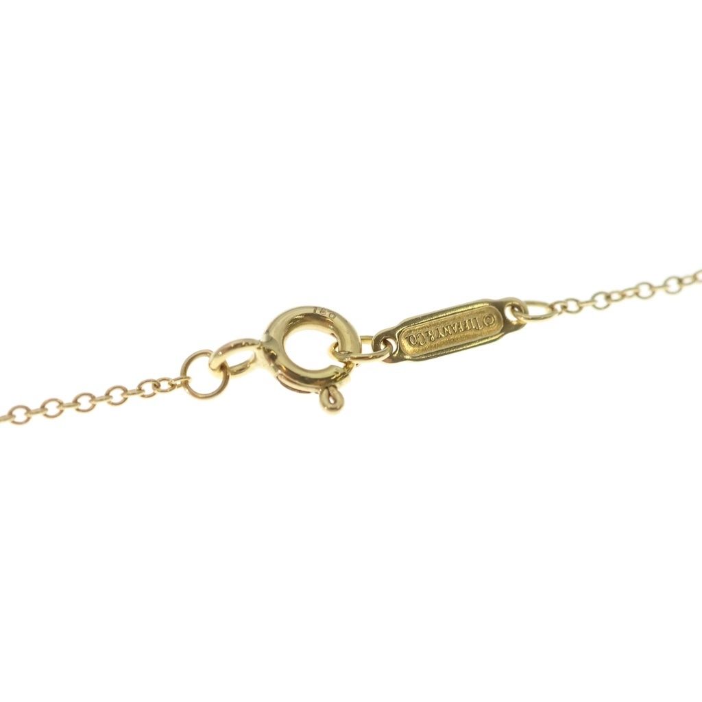 Tiffany & Co Dragonfly Diamond Necklace Pendant Chain Gold — view 4