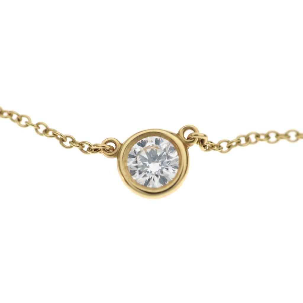 Tiffany & Co by the Yard Necklace Pendant Chain Gold Diameter with Frame 5.3 mm — view 3