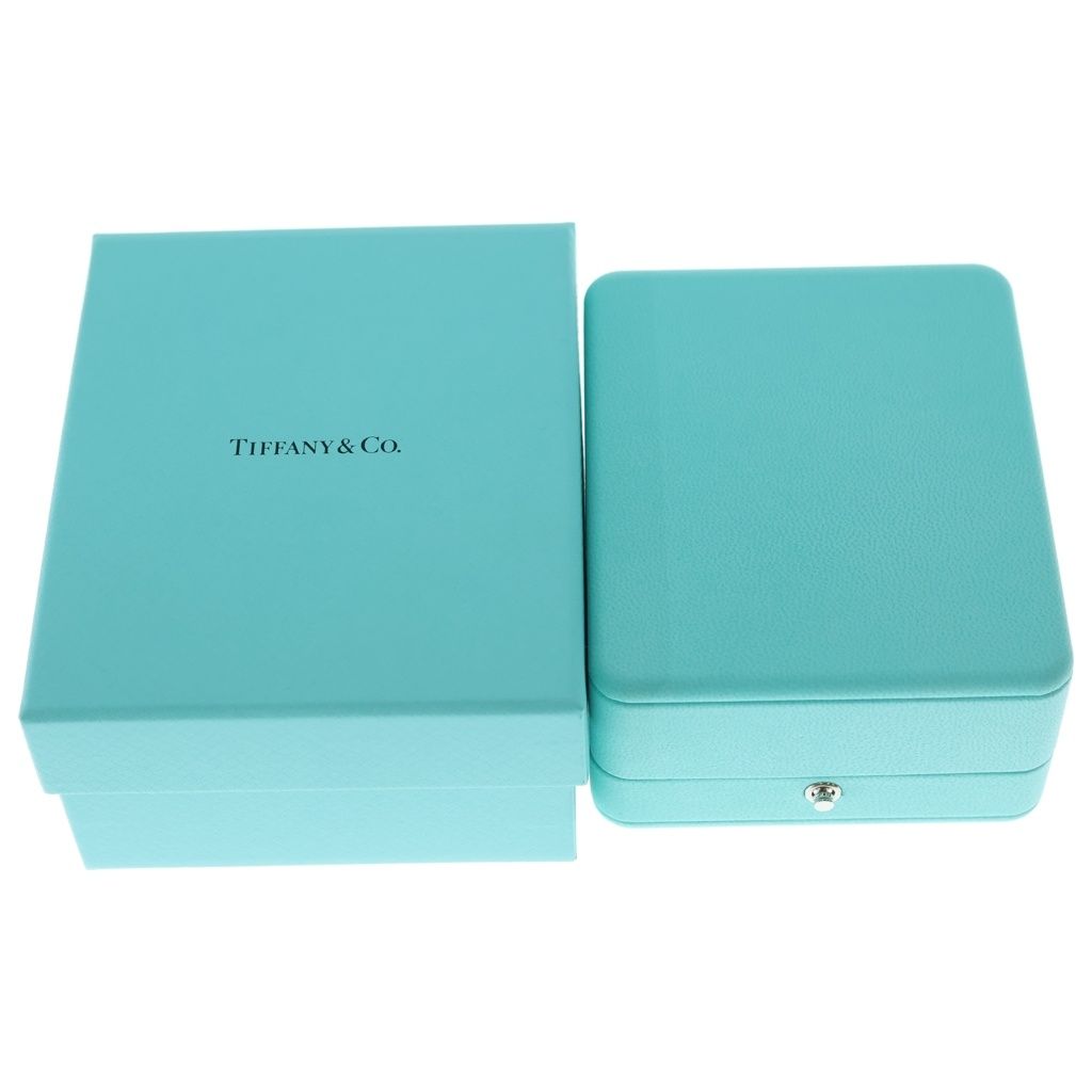 Tiffany & Co T Smile Mini Necklace Pendant Chain Pink Gold — view 6