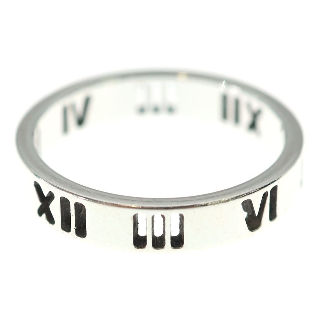 Tiffany & Co Atlas Narrow Ring Silver
