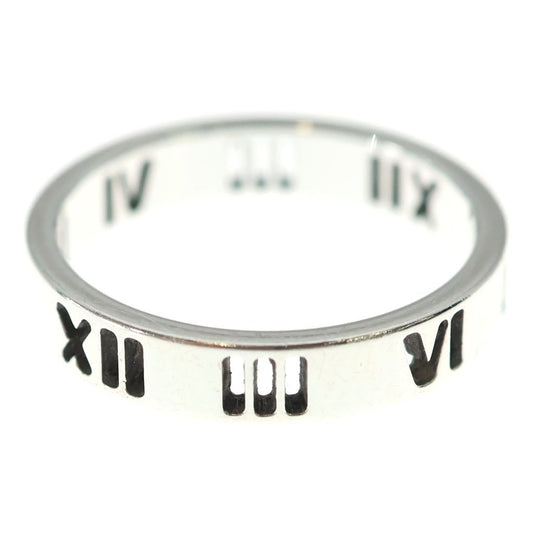 Tiffany & Co Atlas Narrow Ring Silver