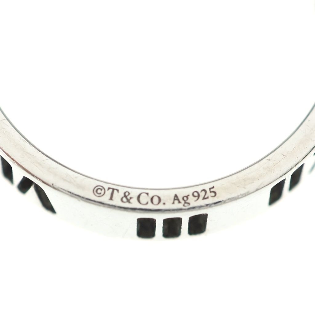 Tiffany & Co Atlas Narrow Ring Silver — view 5