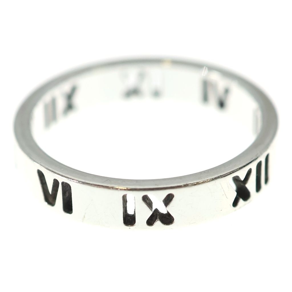 Tiffany & Co Atlas Narrow Ring Silver — view 4