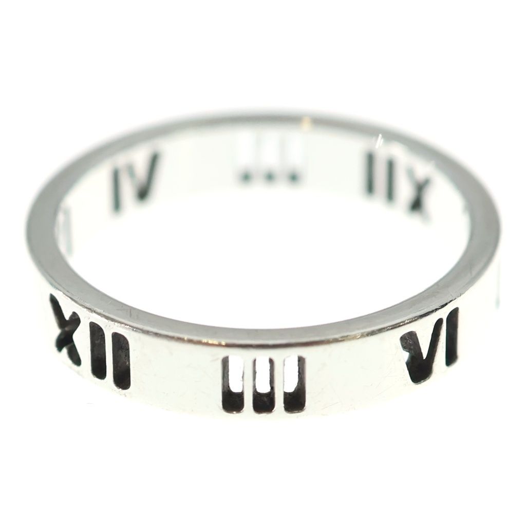 Tiffany & Co Atlas Narrow Ring Silver — view 2