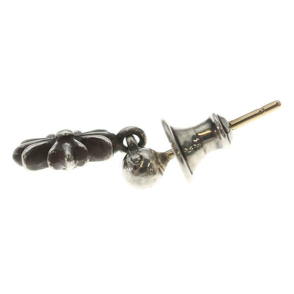 Chrome Hearts Tny CH Pls Tiny CH Plus Drop Earrings Silver — view 3