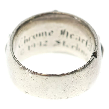 Chrome Hearts Flrl Crs Floral Cross Ring Silver — view 2