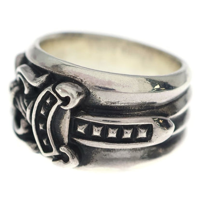 Chrome Hearts Dagger Silver Ring