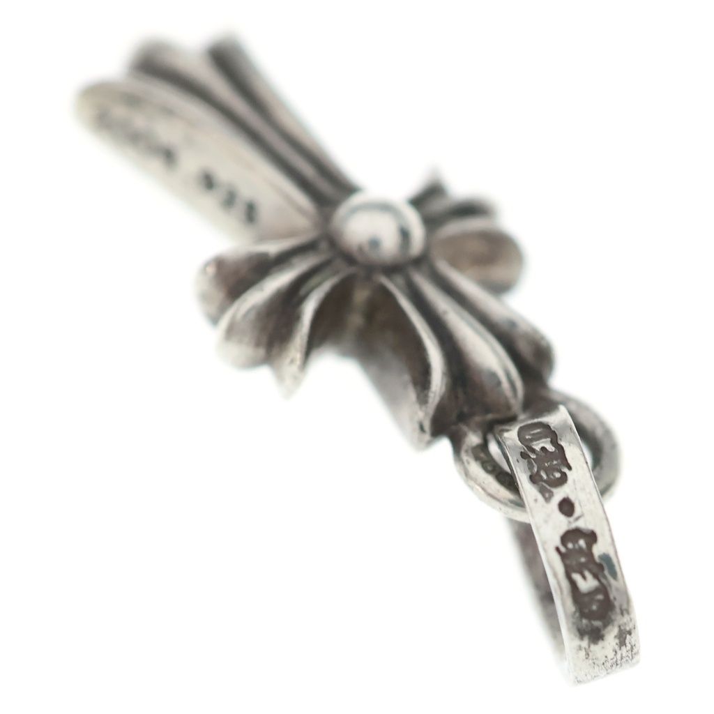 Chrome Hearts Crs Baby Fat Cross Pendant Top Silver — view 6