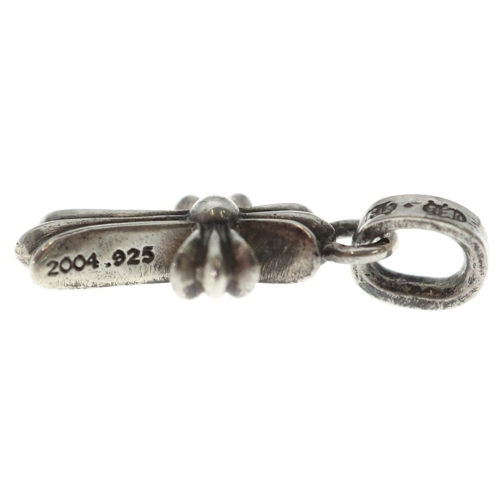 Chrome Hearts Crs Baby Fat Cross Pendant Top Silver — view 3