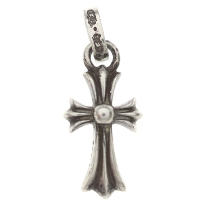 Chrome Hearts Crs Baby Fat Cross Pendant Top Silver — view 2