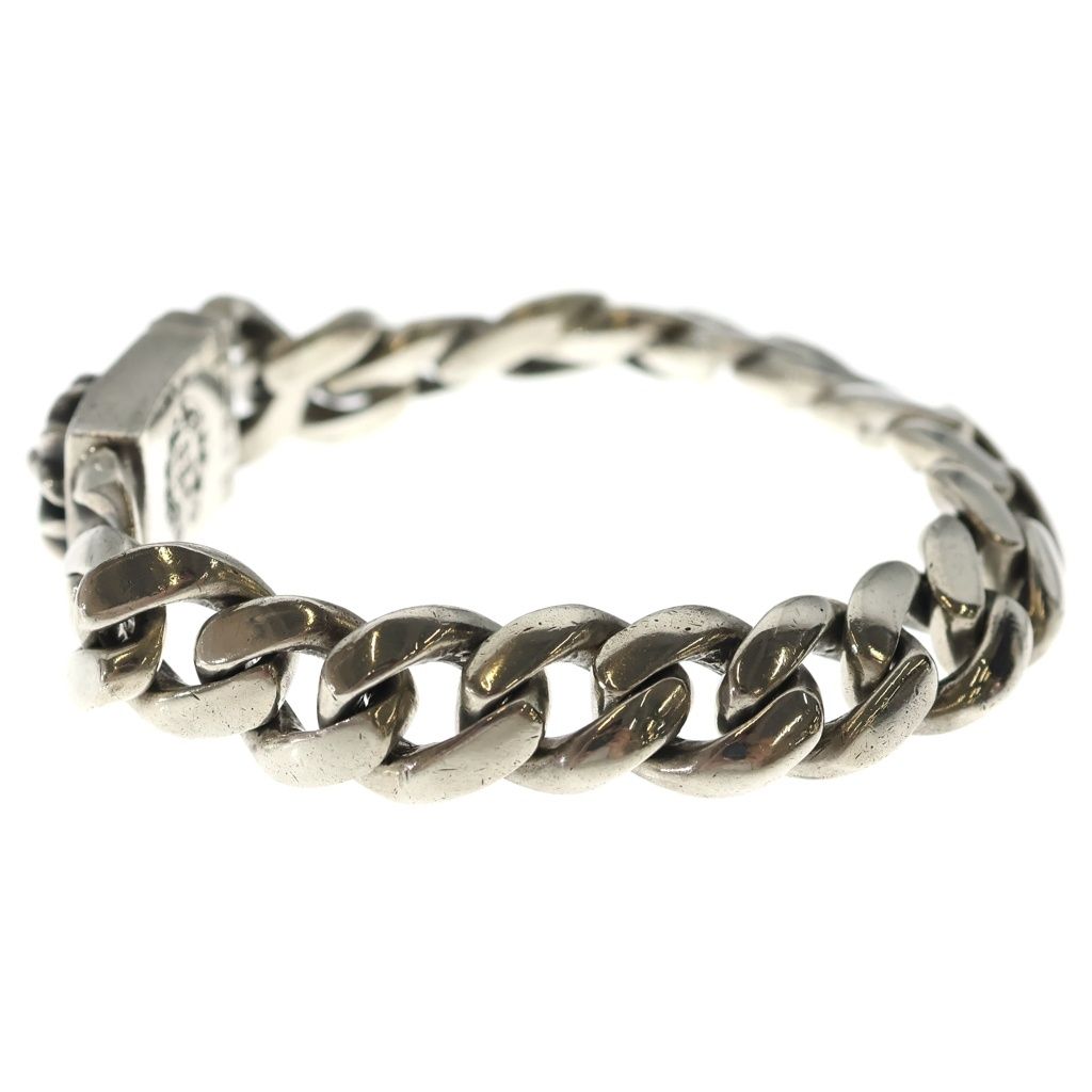 Chrome Hearts CH Plus Box ID Baby Classic Link Silver Bracelet — view 4
