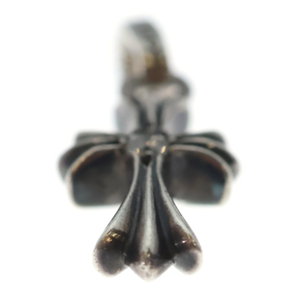 Chrome Hearts Crs Baby Fat Dmnd Fat Cross 1 Diamond on Both Sides Pendant Top — view 5