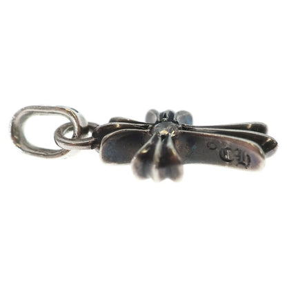 Chrome Hearts Crs Baby Fat Dmnd Fat Cross 1 Diamond on Both Sides Pendant Top — view 4