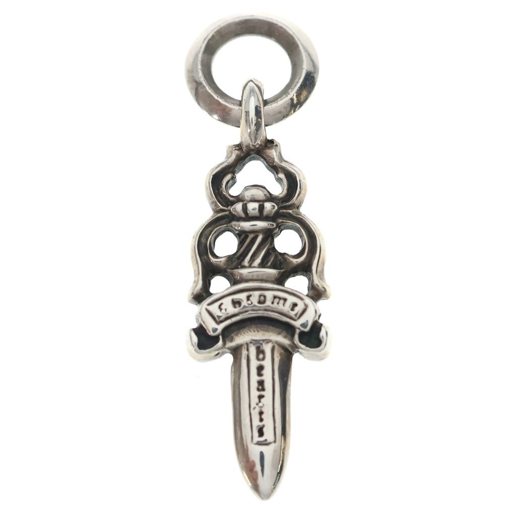 Chrome Hearts 5 Dagger 5 Charm Pendant Top Silver — view 2