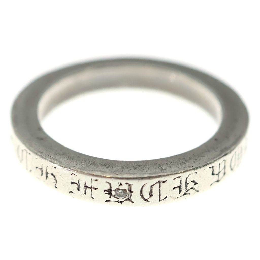 Chrome Hearts mm Spacer Fuckyou Diamond Silver Ring