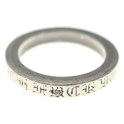 Chrome Hearts mm Spacer Fuckyou Diamond Silver Ring