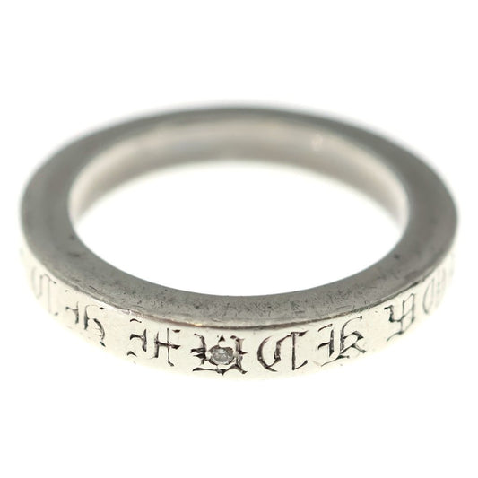 Chrome Hearts mm Spacer Fuckyou Diamond Silver Ring