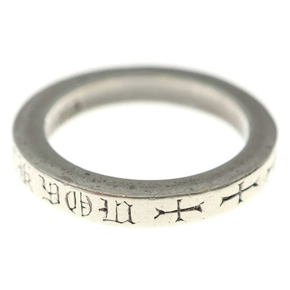 Chrome Hearts mm Spacer Fuckyou Diamond Silver Ring — view 4