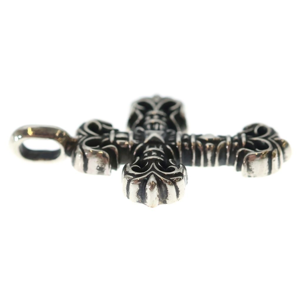 Chrome Hearts Charm Filigree Tiny Silver Necklace Top — view 4