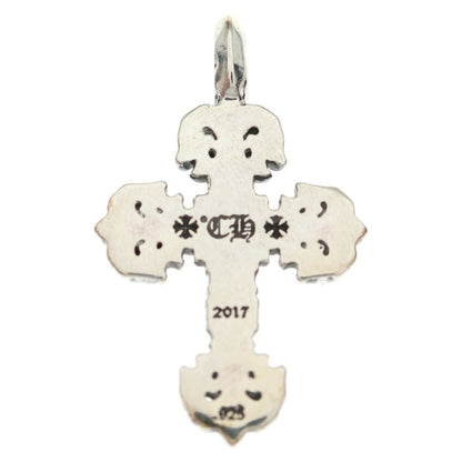 Chrome Hearts Charm Filigree Tiny Silver Necklace Top — view 2
