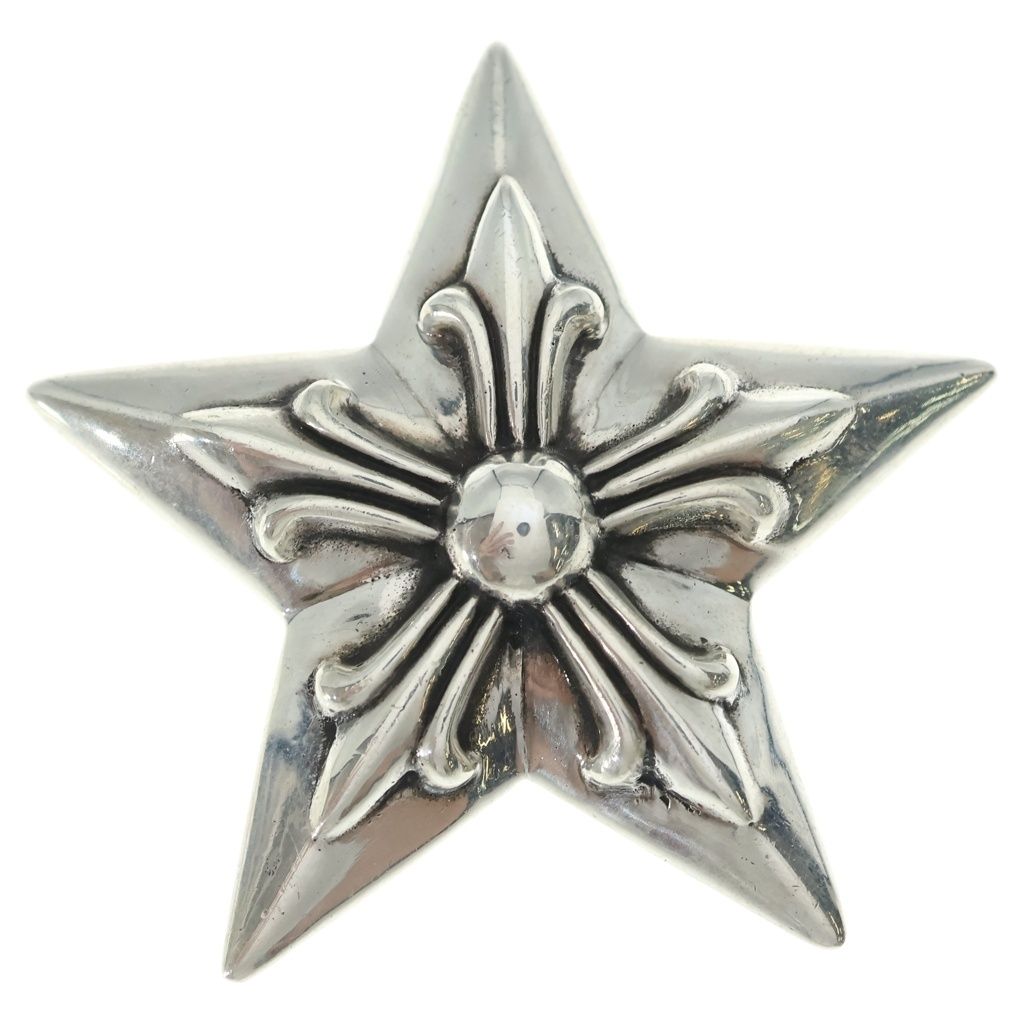 Chrome Hearts LG Star Large 5 Point Silver Pendant