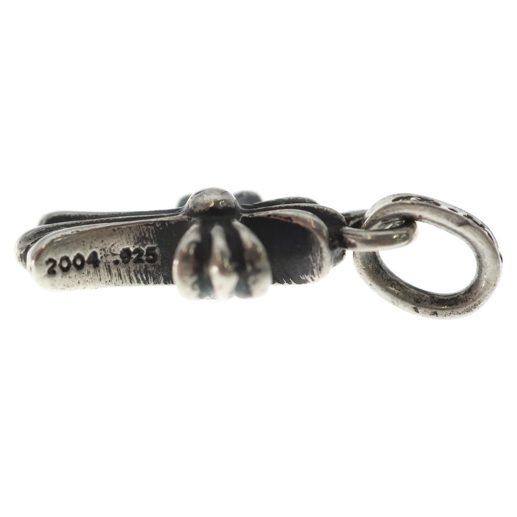 Chrome Hearts Crs Baby Fat Cross Pendant Top Silver — view 3