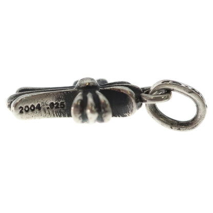 Chrome Hearts Crs Baby Fat Cross Pendant Top Silver — view 3