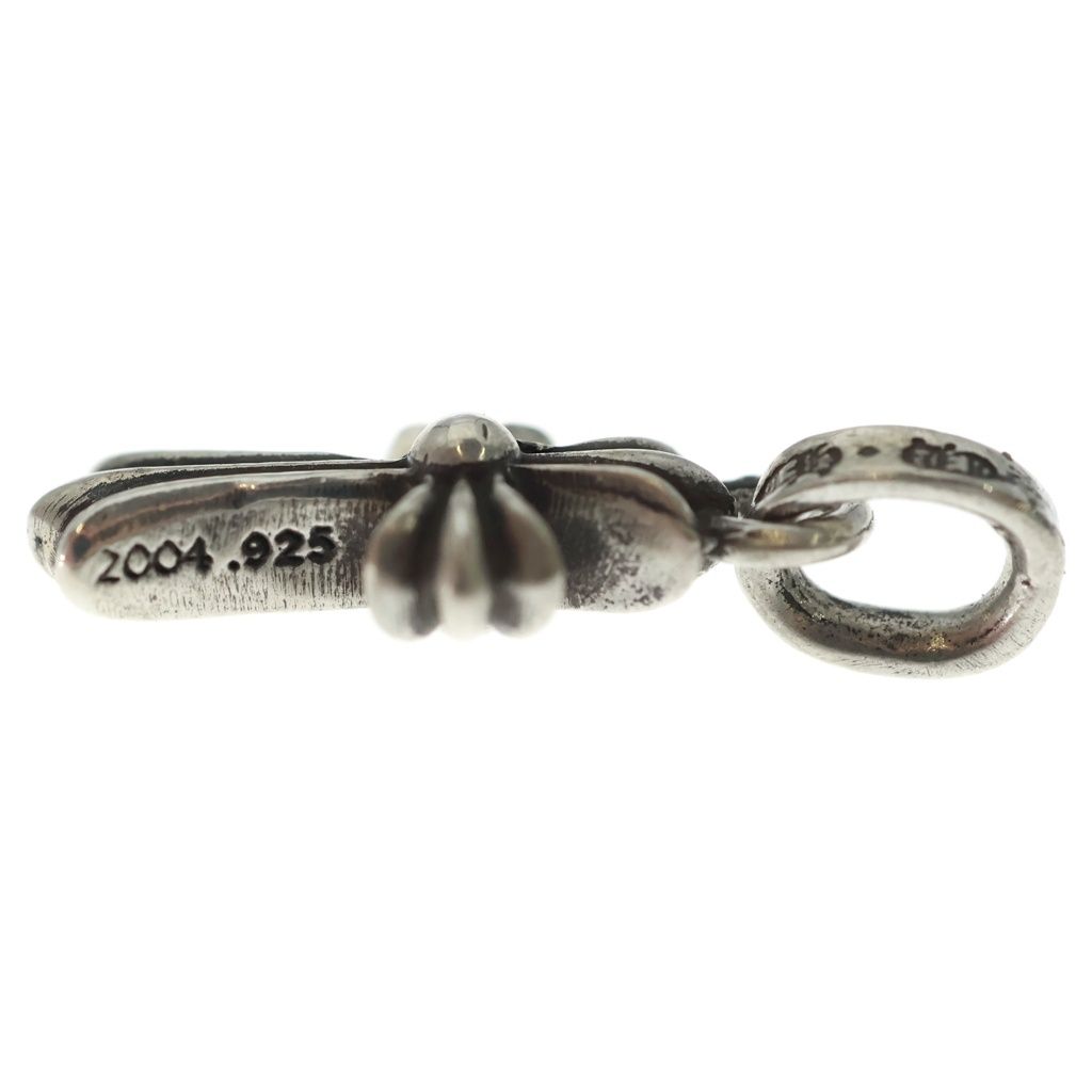 Chrome Hearts Crs Baby Fat Cross Pendant Top Silver — view 3