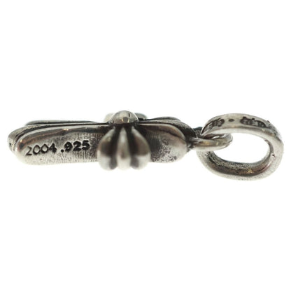Chrome Hearts Crs Baby Fat Cross Pendant Top Silver — view 3