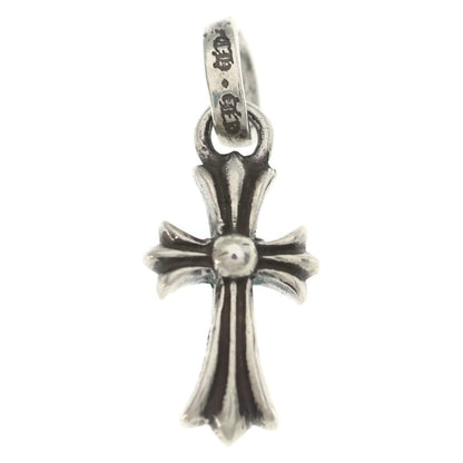 Chrome Hearts Crs Baby Fat Cross Pendant Top Silver — view 2