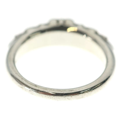 Chrome Hearts Baby Clsc P D Classic Floral Cross Pave Diamond Silver Ring — view 2