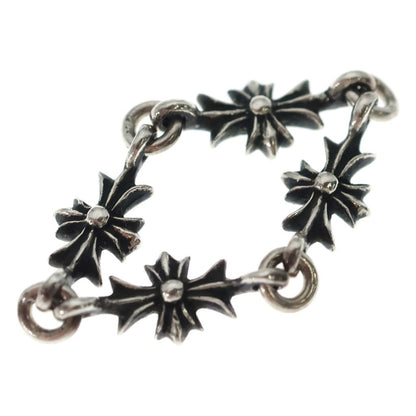 Chrome Hearts Tny CH Pls Dia Tiny CH Plus Diamond Ring Silver — view 6