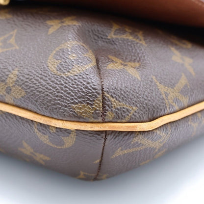 Louis Vuitton Monogram Musette Salsa Mini Shoulder Bag Brown Leather Gold — view 6