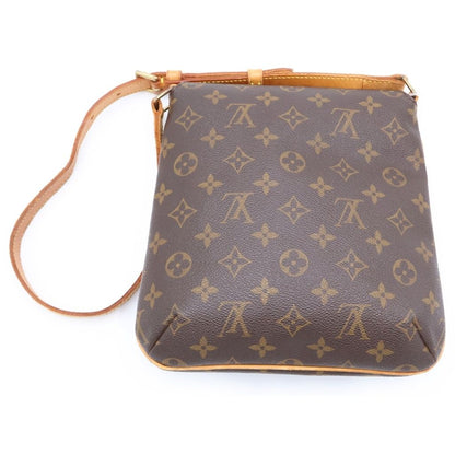 Louis Vuitton Monogram Musette Salsa Mini Shoulder Bag Brown Leather Gold — view 2