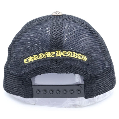 Chrome Hearts Trucker Cap Truck Khaki Cap CH Plus Patch with Cross Ball Mesh — view 2
