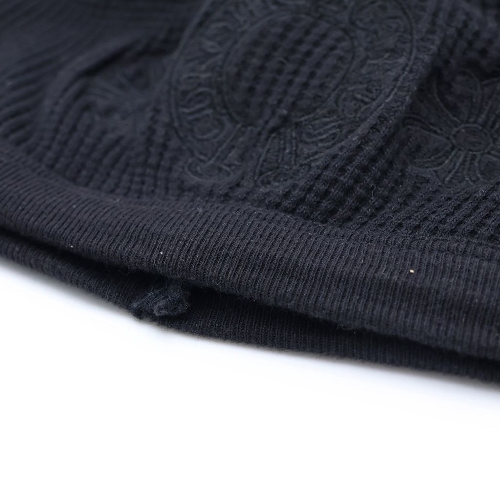 Chrome Hearts Horse Shoe Embroidery Logo Summer Vinny Hat Black — view 5