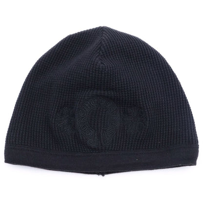 Chrome Hearts Horse Shoe Embroidery Logo Summer Vinny Hat Black