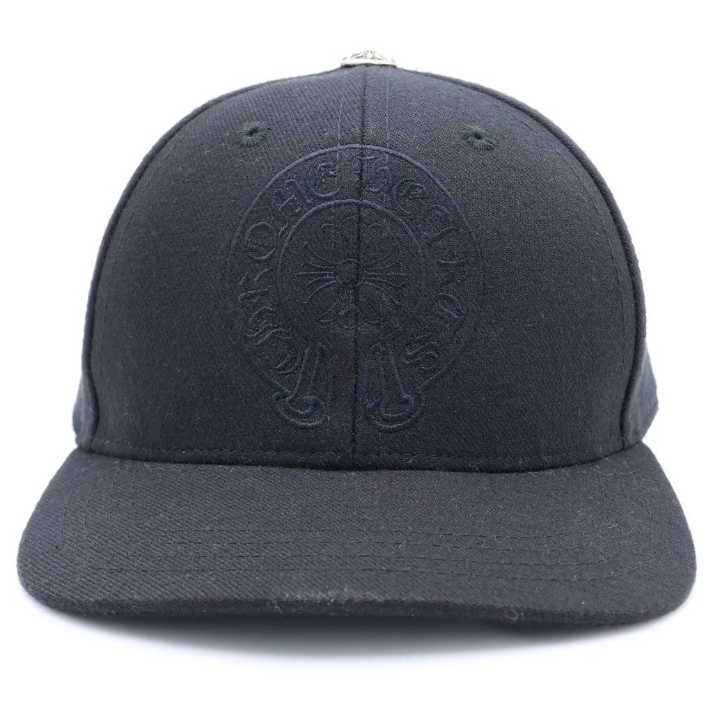 Chrome Hearts Tracker Cap Horse Shoe Embroidery with Cross Ball Truck Khaki Cap — view 4