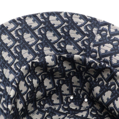 Dior Teddy-d Oak Hat Bucket Hat Navy — view 4