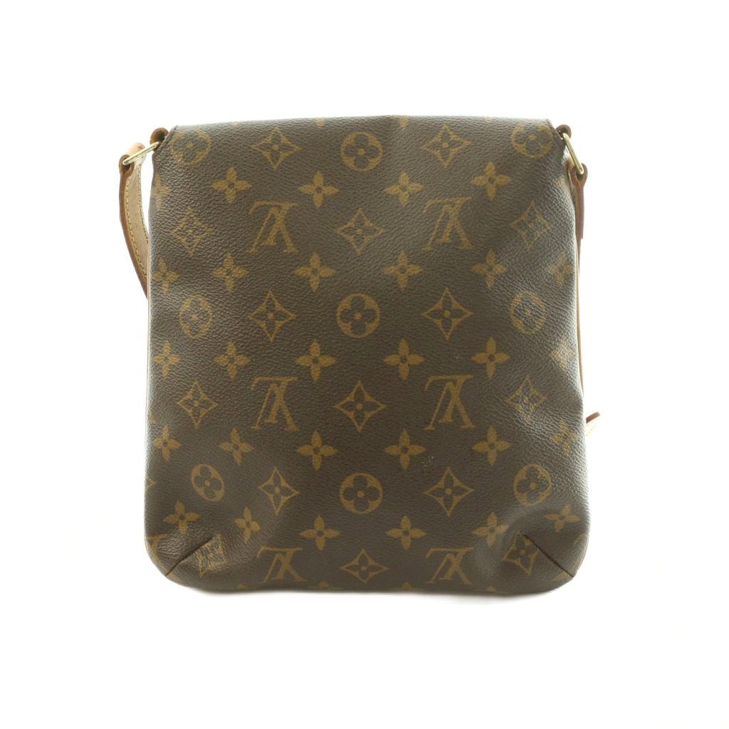 Louis Vuitton Monogram Musette Salsa Longs Shoulder Bag Flap Brown — view 2