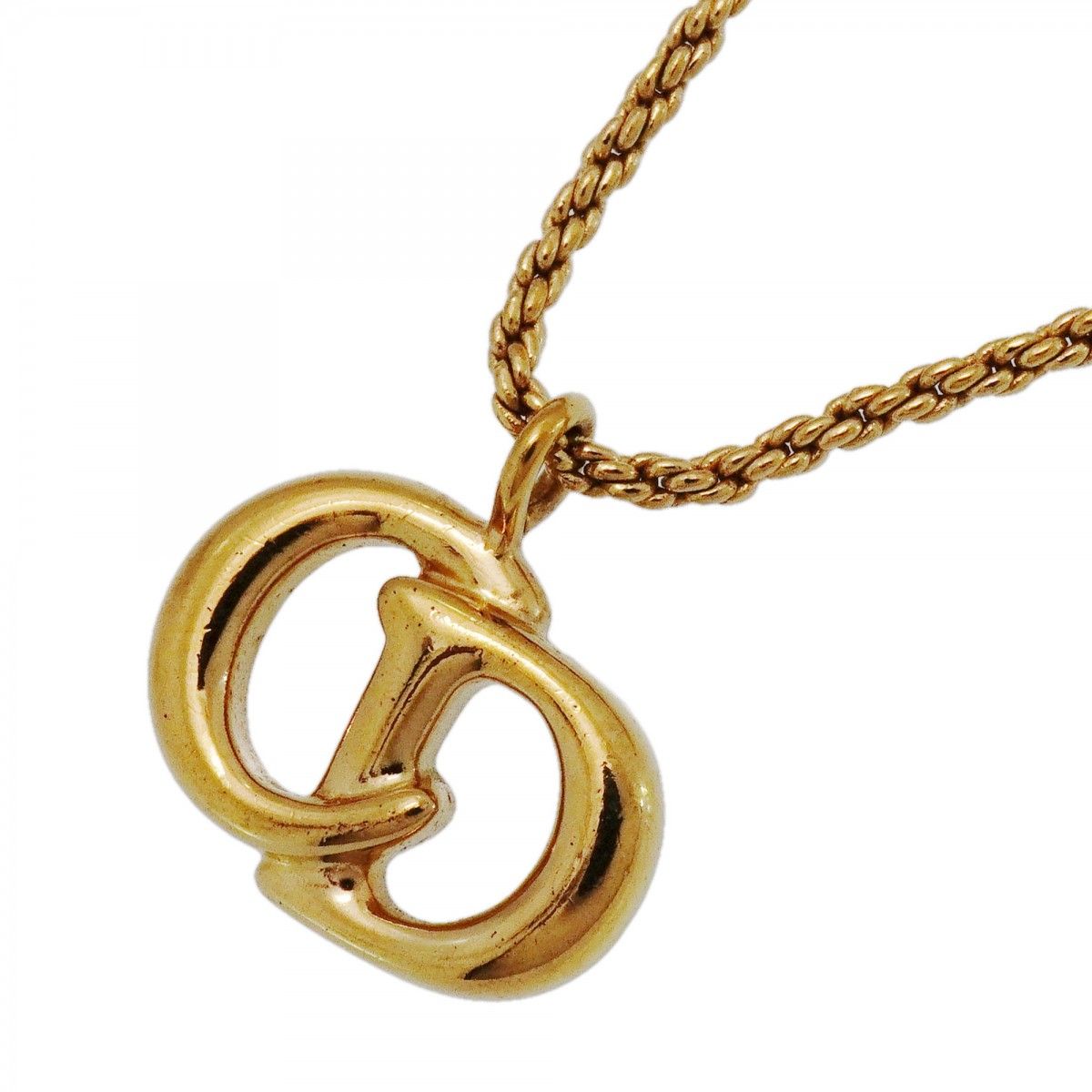 Dior Necklace CD Logo Gold Plated