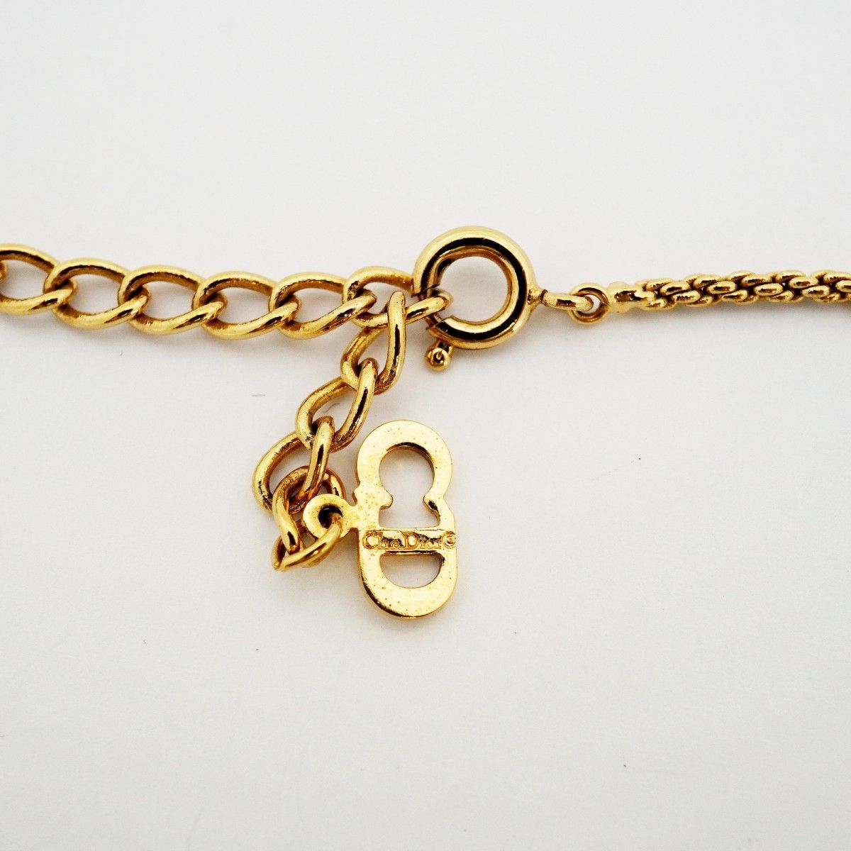 Dior Necklace CD Logo Gold Plated — view 4