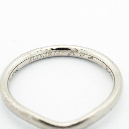 Tiffany & Co Ring Curved Band Platinum — view 6
