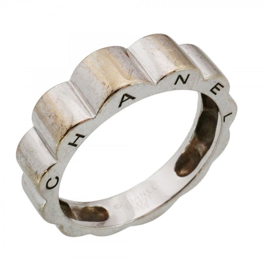 Chanel Ring Profile Camellia 18k White Gold
