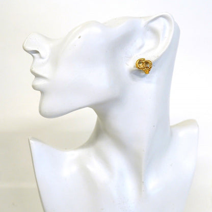 Dior Earrings CD Logo Gold Plated — view 5
