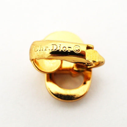 Dior Earrings CD Logo Gold Plated — view 4