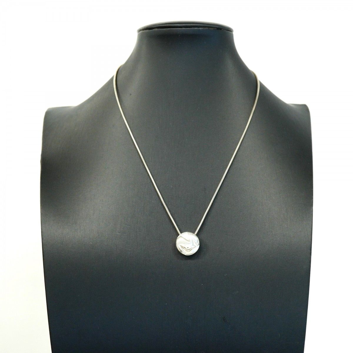 Tiffany & Co Necklace Initial M 925 Sterling Silver — view 6