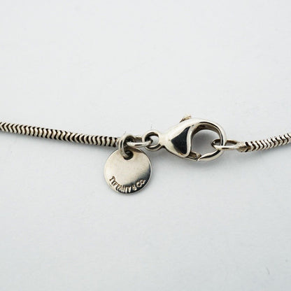 Tiffany & Co Necklace Initial M 925 Sterling Silver — view 4