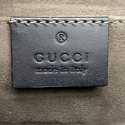 Gucci Clutch GG Supreme Carre Star Beige Black Silver — view 5