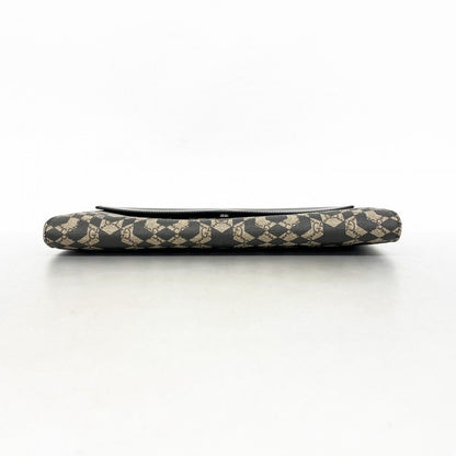 Gucci Clutch GG Supreme Carre Star Beige Black Silver — view 3